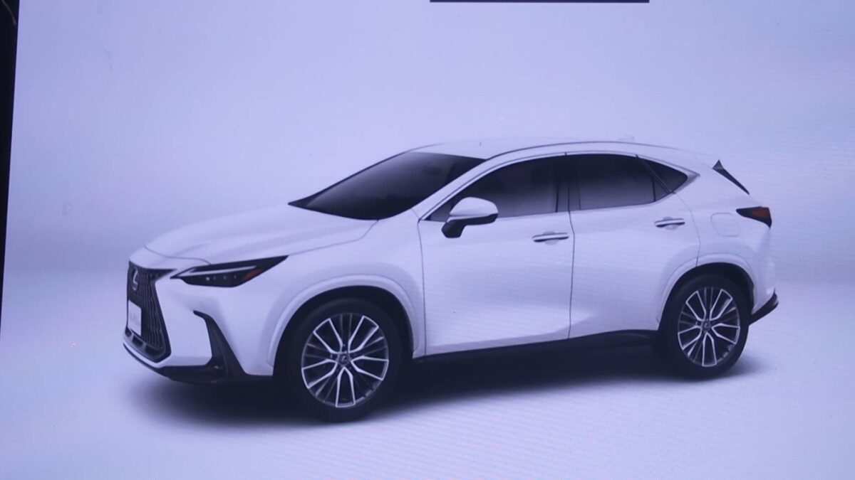 2024年式　レクサスNX350ｈ　設定しました